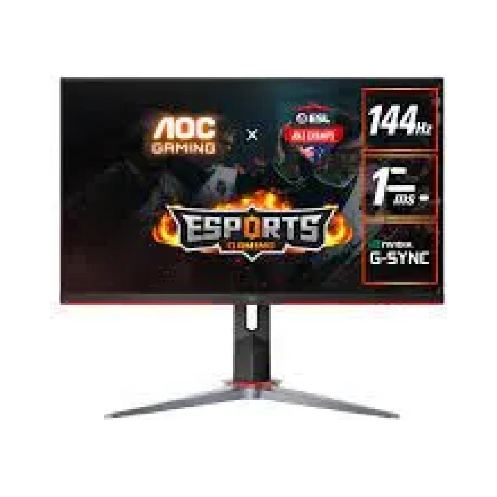 aoc 27g4 monitor 27 w ips fhd 169 180hz flat 250nits 3fl has 4 year carry in warranty