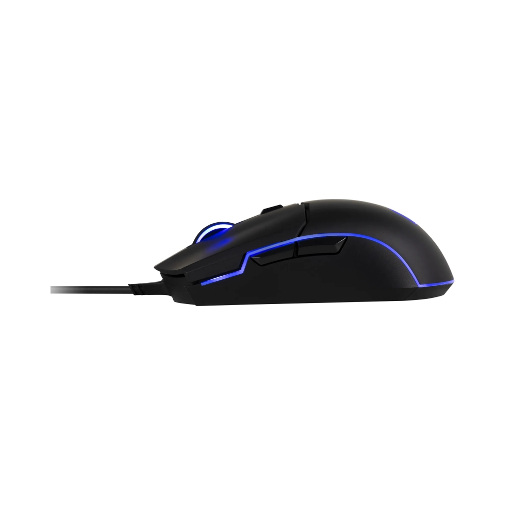 cooler master gaming cm110 ambidextrous optical usb 6000 dpi 1 ms black