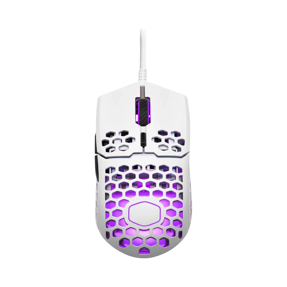 cooler master gaming mm711 ambidextrous optical usb 16000 dpi white