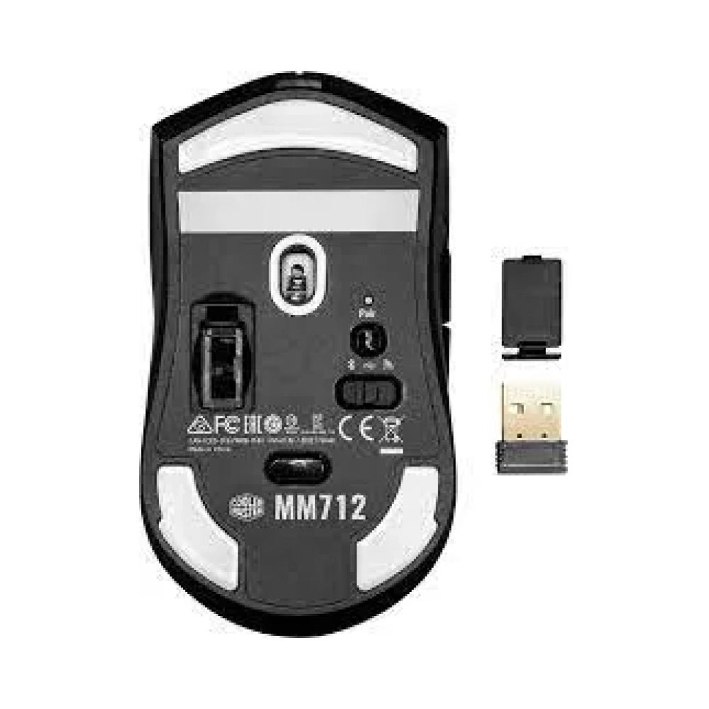 cooler master mm712 wireless ultra light gaming mouseblueto