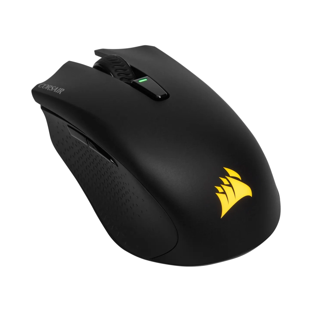 corsair harpoon rgb wireless ambidextrous optical bluetoothusb 10000 dpi black