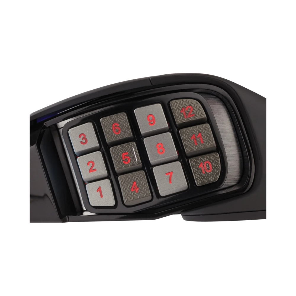 corsair scimitar rgb elite right hand optical usb 18000 dpi black