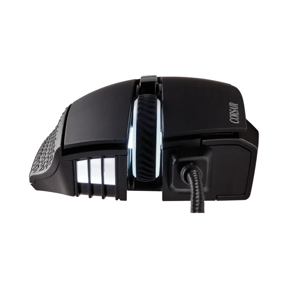 corsair scimitar rgb elite right hand optical usb 18000 dpi black