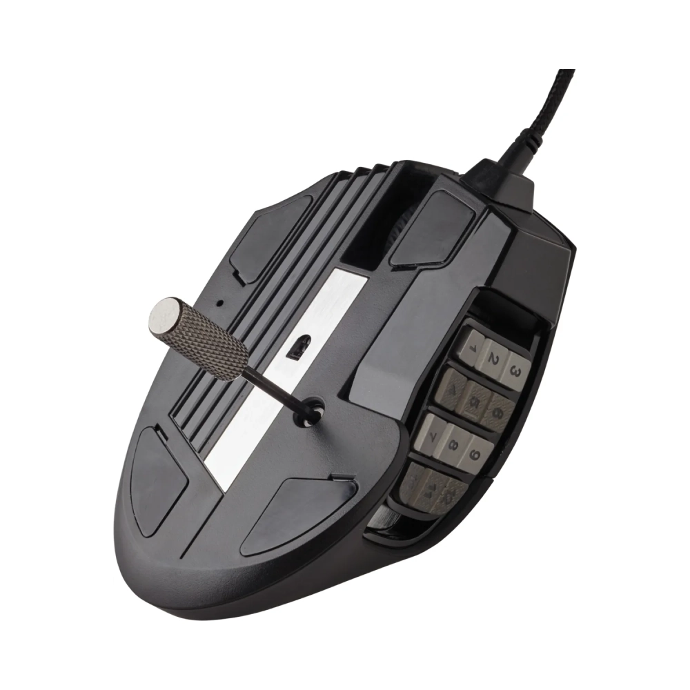 corsair scimitar rgb elite right hand optical usb 18000 dpi black