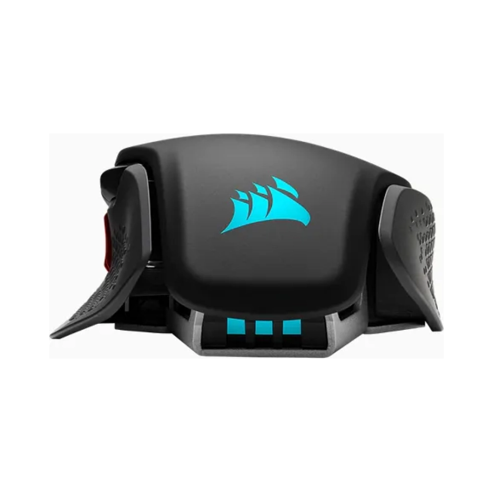 corsair m65 rgb ultra wireless right hand optical rf wireless bluetooth usb type a 26000 dpi black