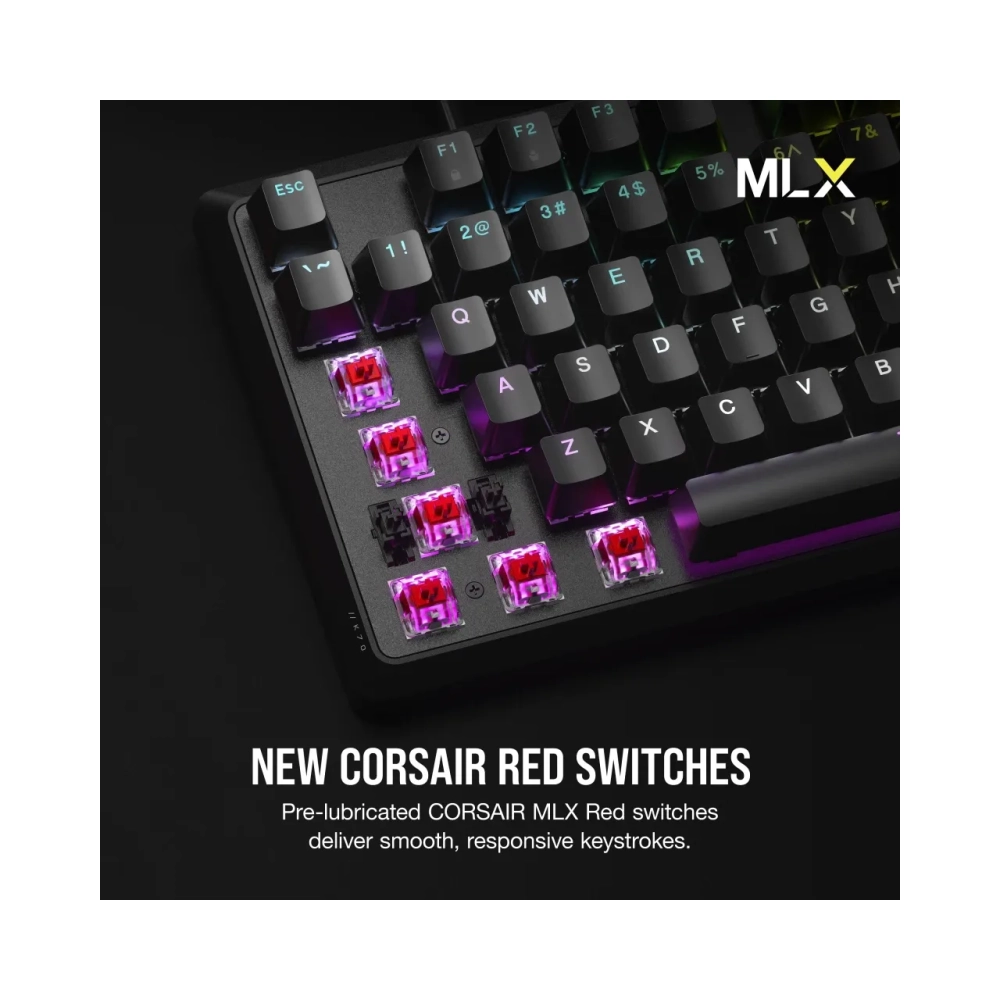 corsair k70 full size 100 usb mechanical black
