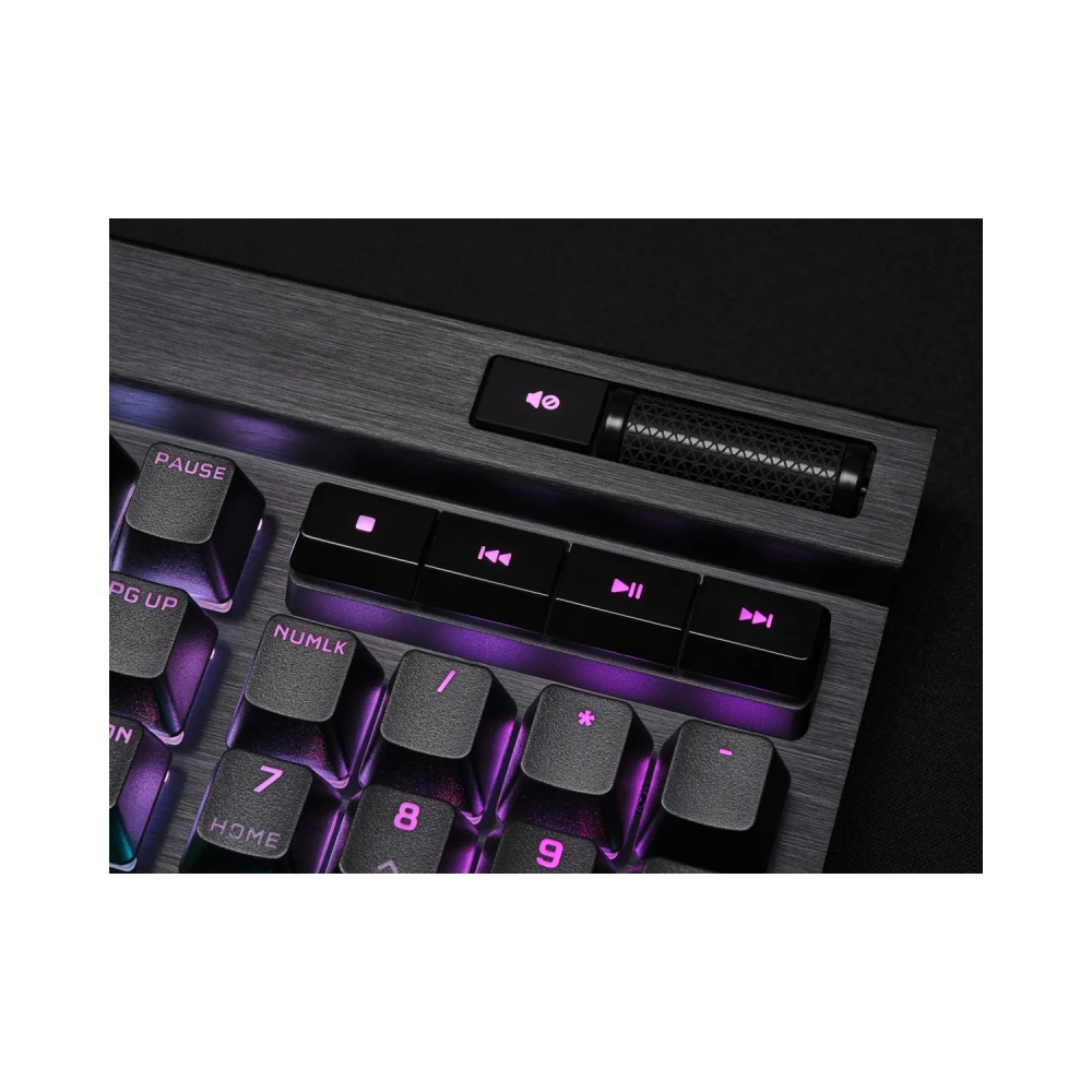 corsair k70 rgb pro mechanical gaming keyboard with pbt double shot pro keycaps cherry mx brown full size 100 usb mechanical qwerty rgb led black