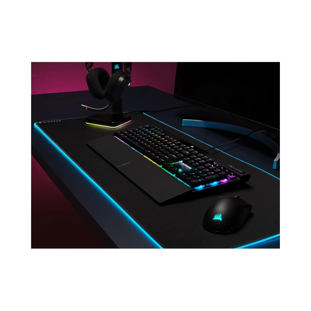 corsair k70 rgb pro mechanical gaming keyboard with pbt double shot pro keycaps cherry mx brown full size 100 usb mechanical qwerty rgb led black