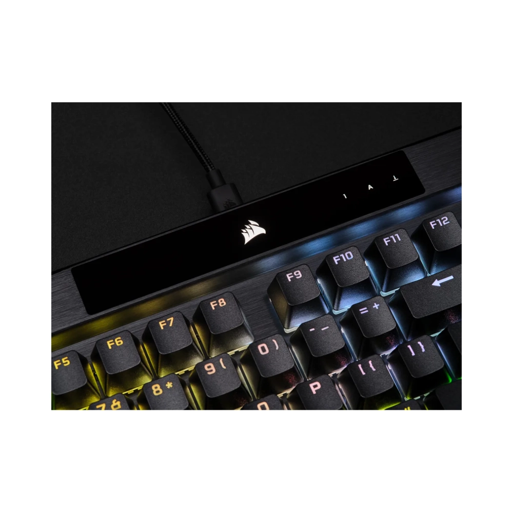corsair k70 pro full size 100 usb opto mechanical key switch qwerty rgb led black