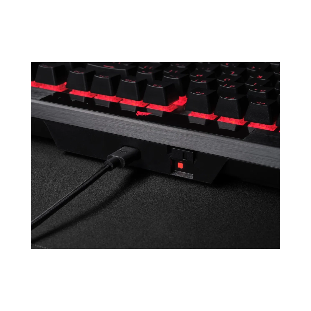 corsair k70 pro full size 100 usb opto mechanical key switch qwerty rgb led black