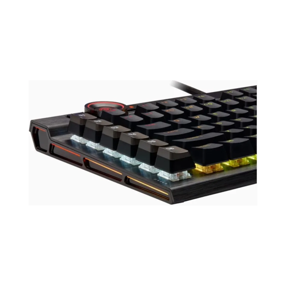 corsair k100 rgb standard usb mechanical qwertz rgb led black