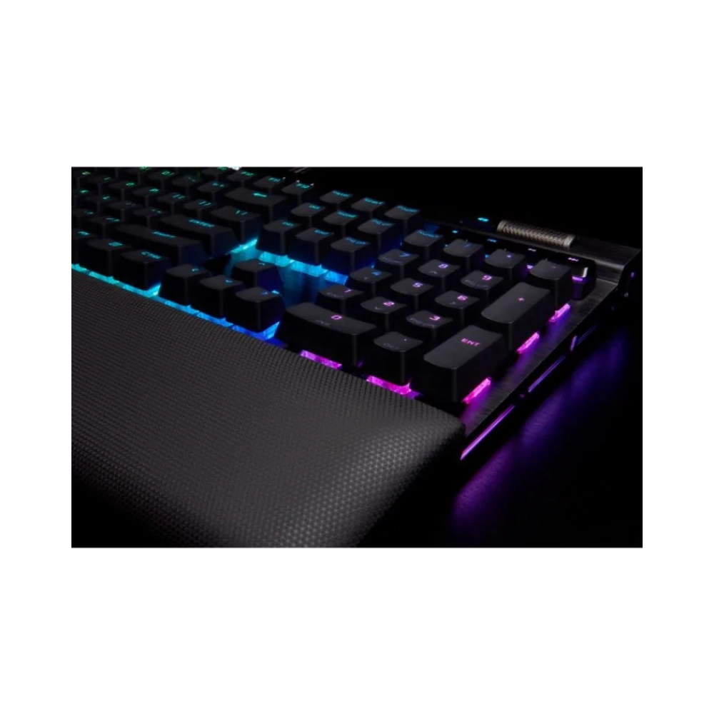 corsair k100 rgb standard usb mechanical qwertz rgb led black