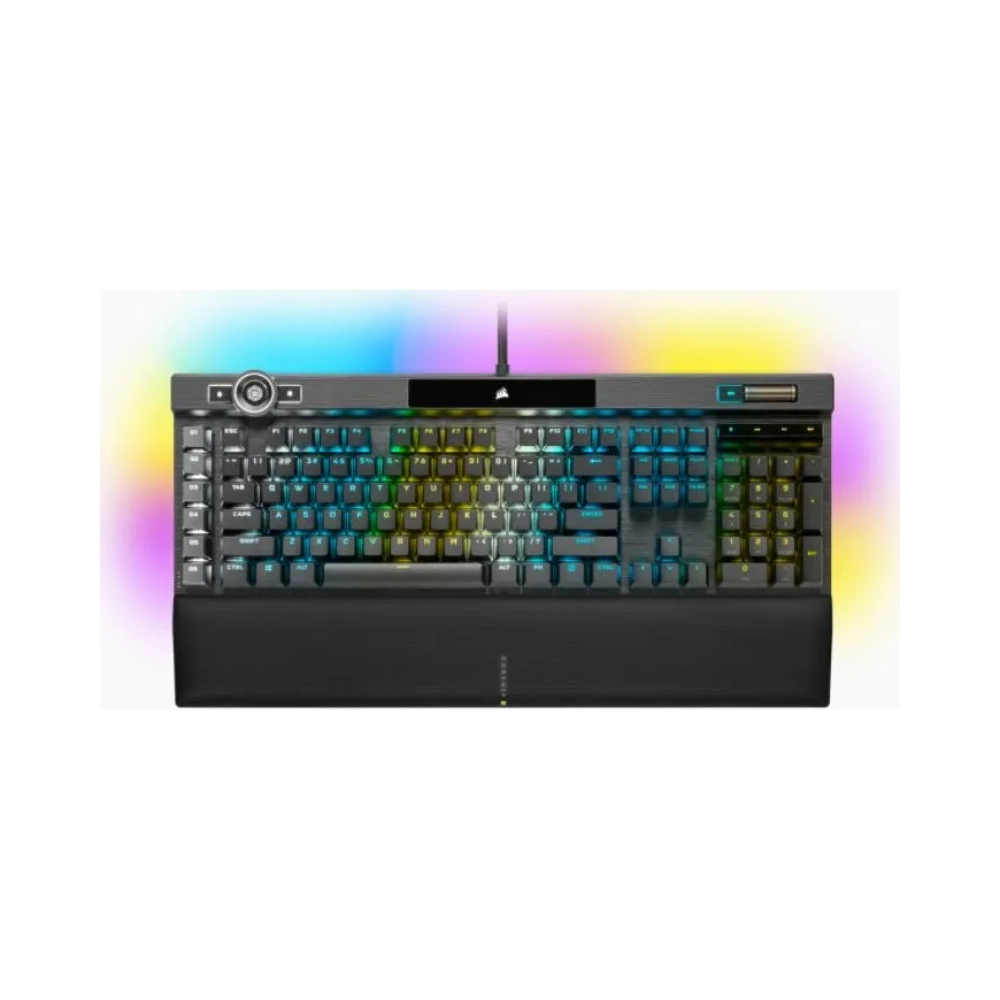 corsair k100 rgb standard usb mechanical qwertz rgb led black