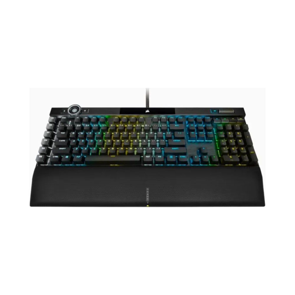 corsair k100 rgb standard usb mechanical qwertz rgb led black