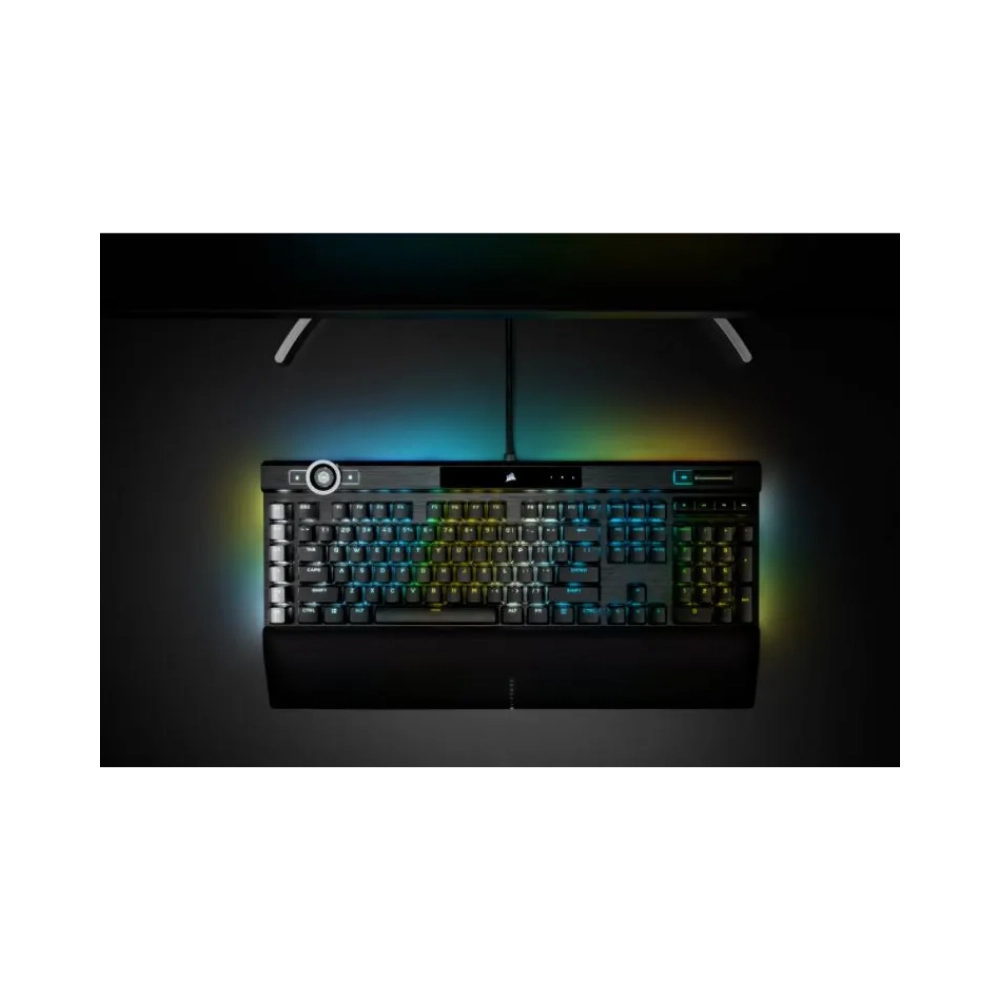 corsair k100 rgb standard usb mechanical qwertz rgb led black