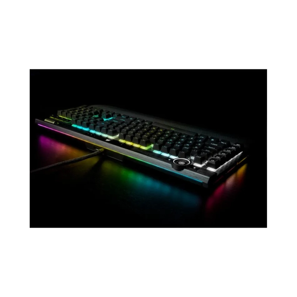 corsair k100 rgb standard usb mechanical qwertz rgb led black