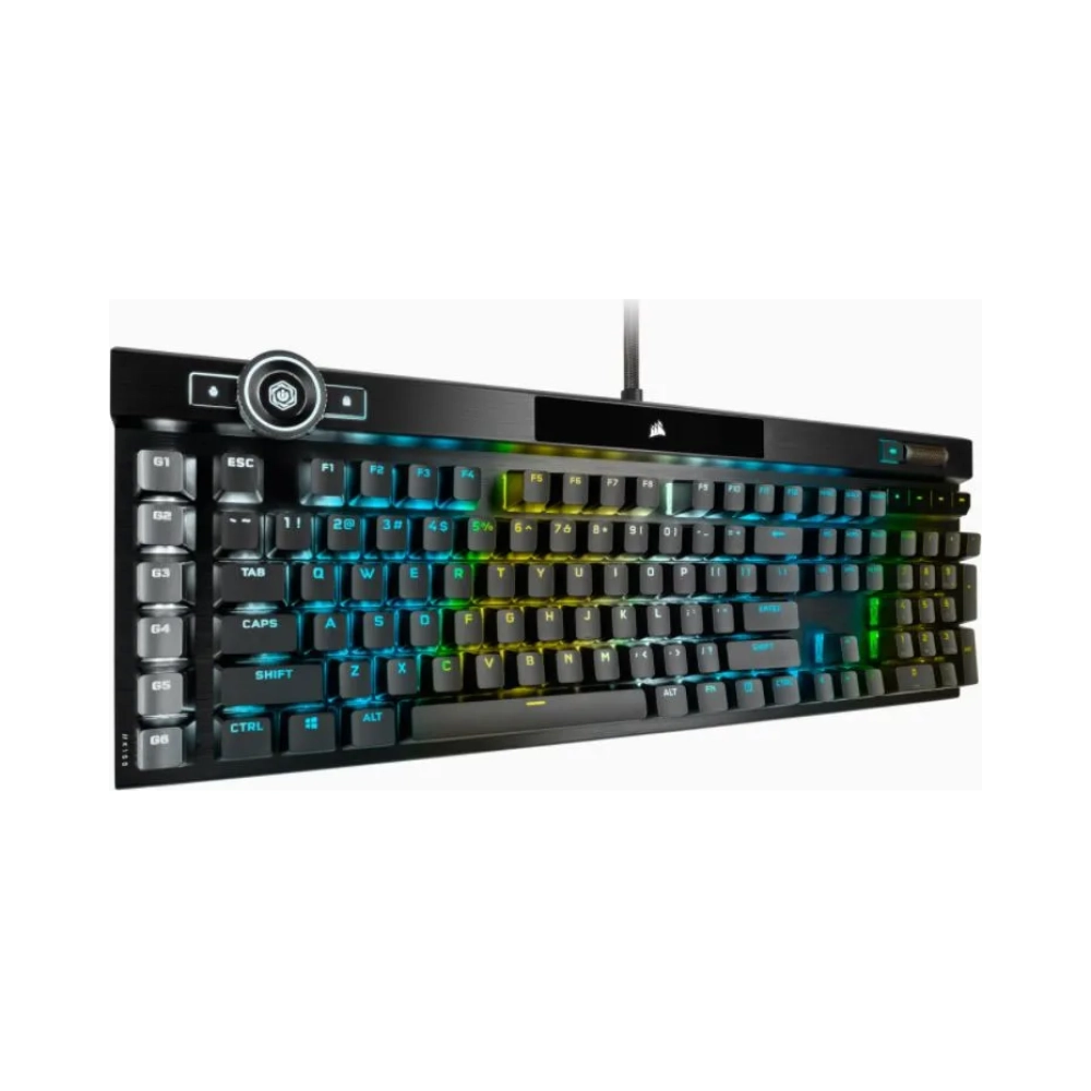corsair k100 rgb standard usb mechanical qwertz rgb led black