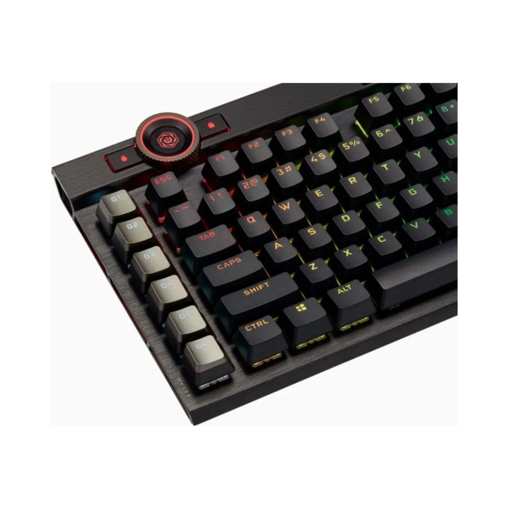 corsair k100 rgb standard usb mechanical qwertz rgb led black