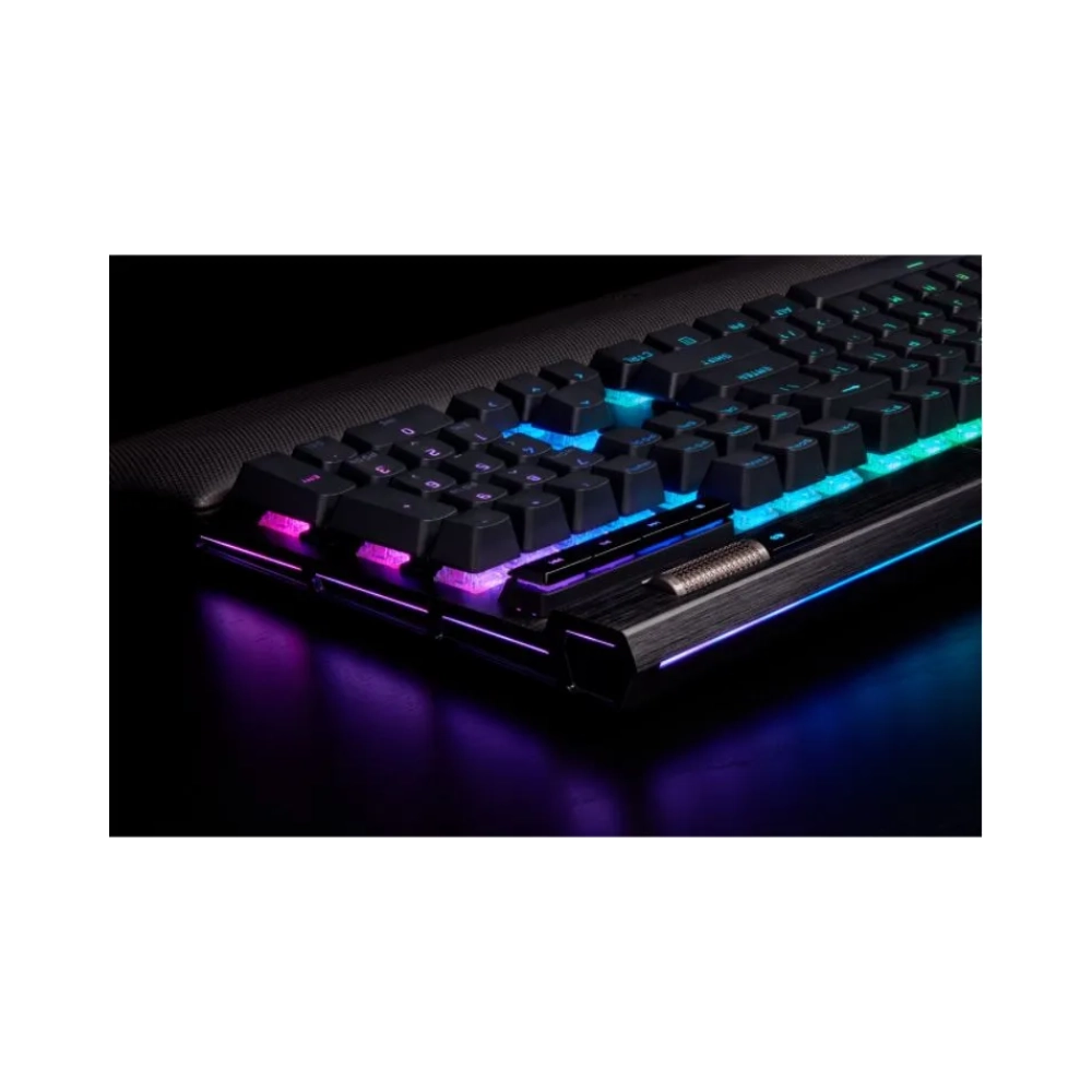 corsair k100 rgb standard usb mechanical qwertz rgb led black