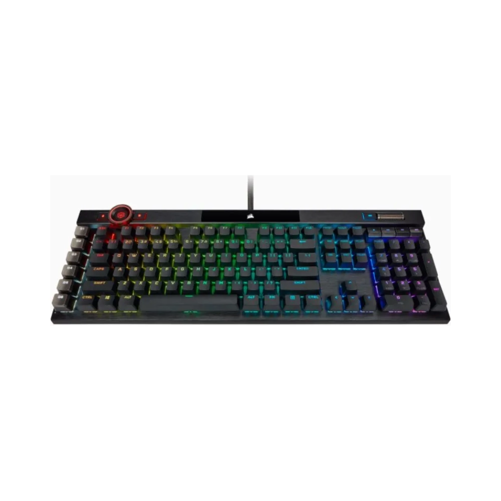 corsair k100 rgb standard usb mechanical qwertz rgb led black