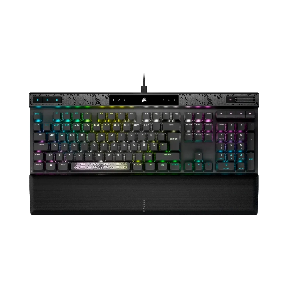 corsair k70 max full size 100 usb rgb led black