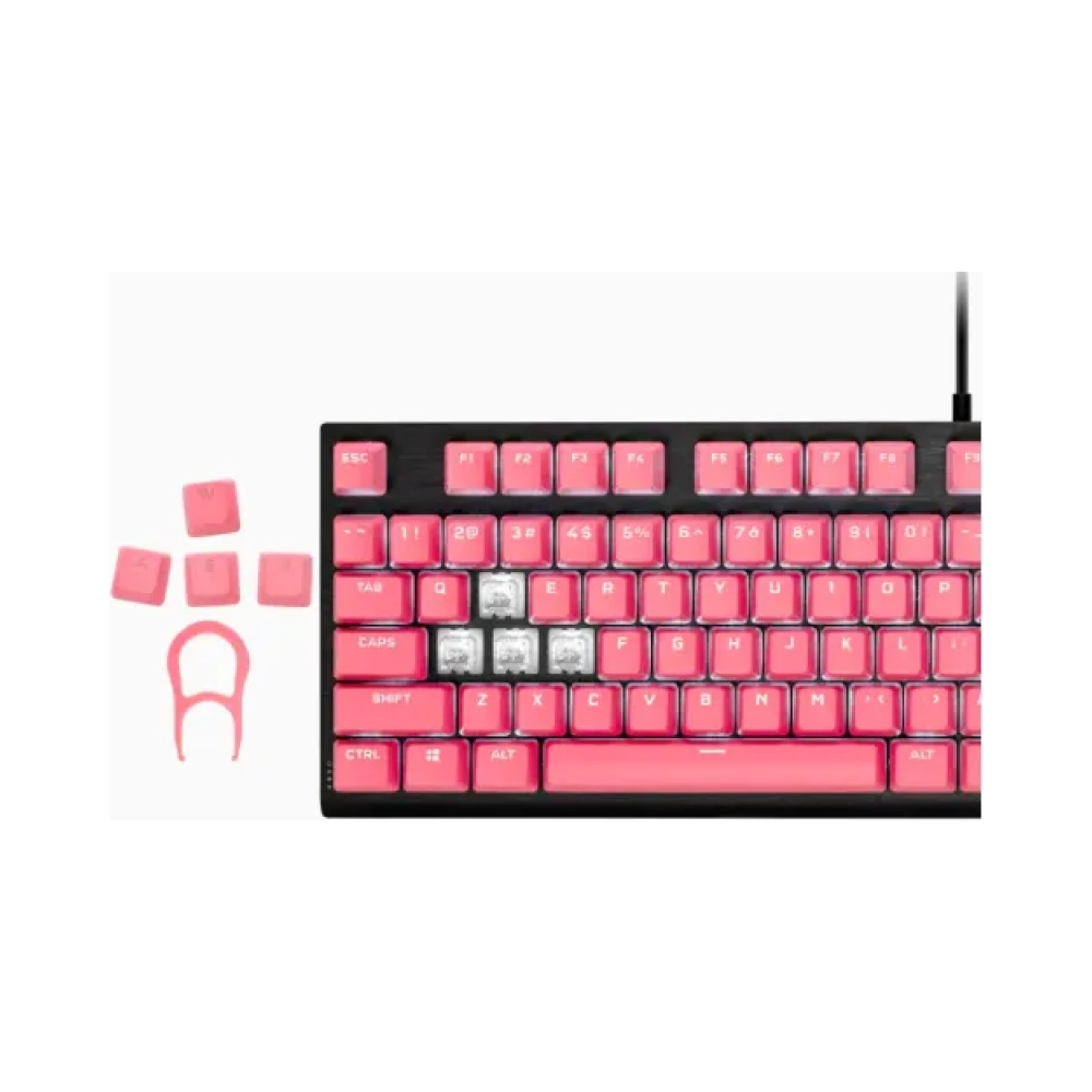 corsair ch 9911070 na keyboard cap thermoplastic polyester pbt pink