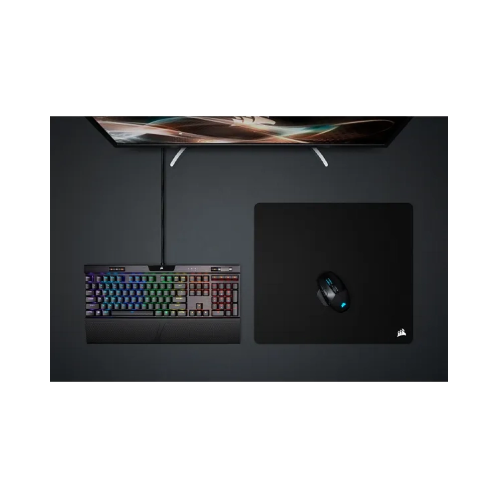 corsair mm200 pro black monotone gaming mouse pad