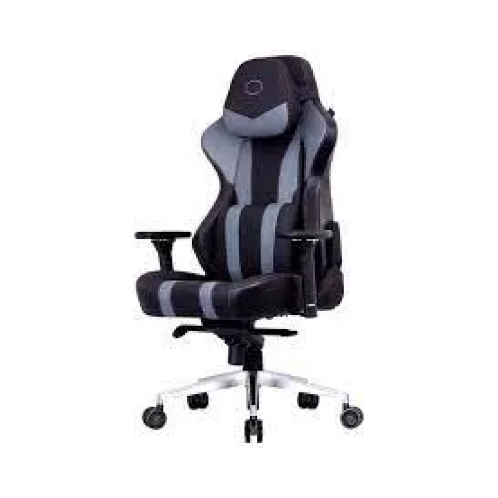 cooler master x2 gaming chair ergonomic design head and lumbar pillow grey