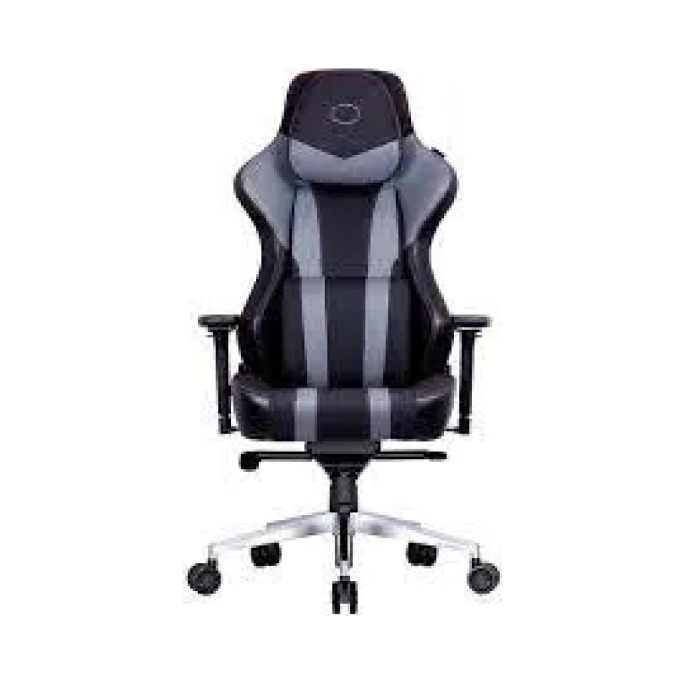 cooler master x2 gaming chair ergonomic design head and lumbar pillow grey