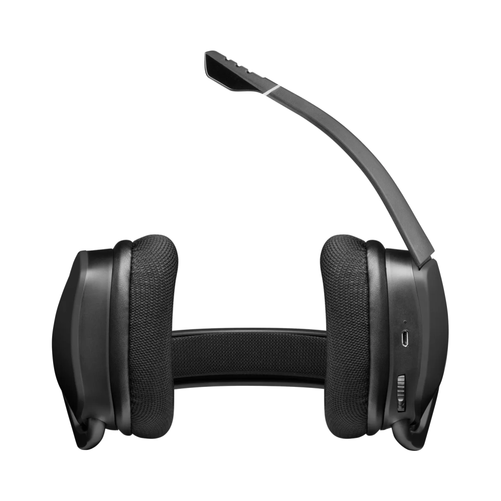corsair void rgb elite headset head band gaming black binaural rotary