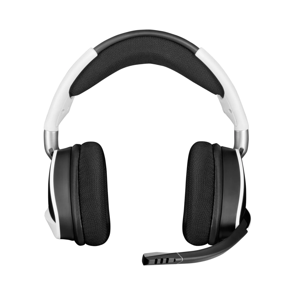corsair void rgb elite wireless headset head band gaming blackwhite binaural 71 surround sound