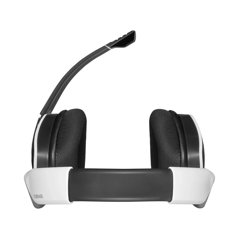 corsair void rgb elite wireless headset head band gaming blackwhite binaural 71 surround sound