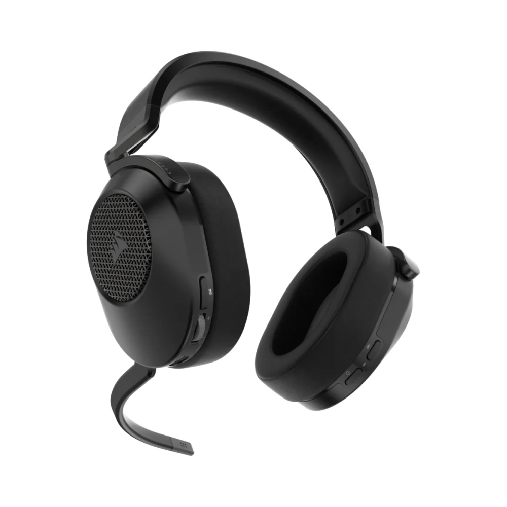 corsair hs65 wireless gaming headset carbon