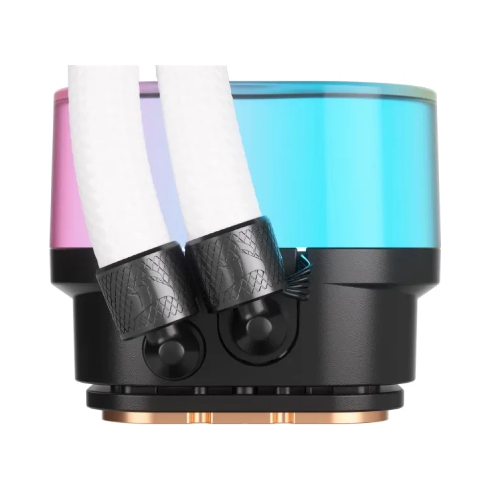 corsair h100i hybrid cooler 12 cm 480 rpm 2400 rpm 631 cfm white