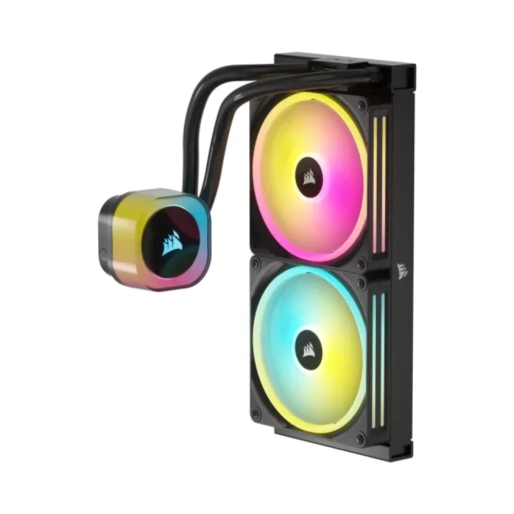 corsair h115i liquid ooling kit 14 cm 400 rpm 2000 rpm 825 cfm black
