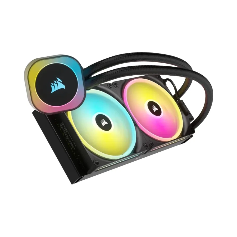 corsair h115i liquid ooling kit 14 cm 400 rpm 2000 rpm 825 cfm black