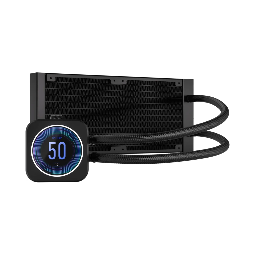 corsair cw 9060074 ww liquid ooling kit 12 cm 550 rpm 2100 rpm 341 db 6557 cfm