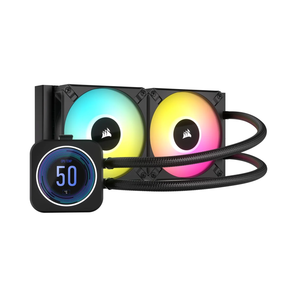 corsair cw 9060074 ww liquid ooling kit 12 cm 550 rpm 2100 rpm 341 db 6557 cfm