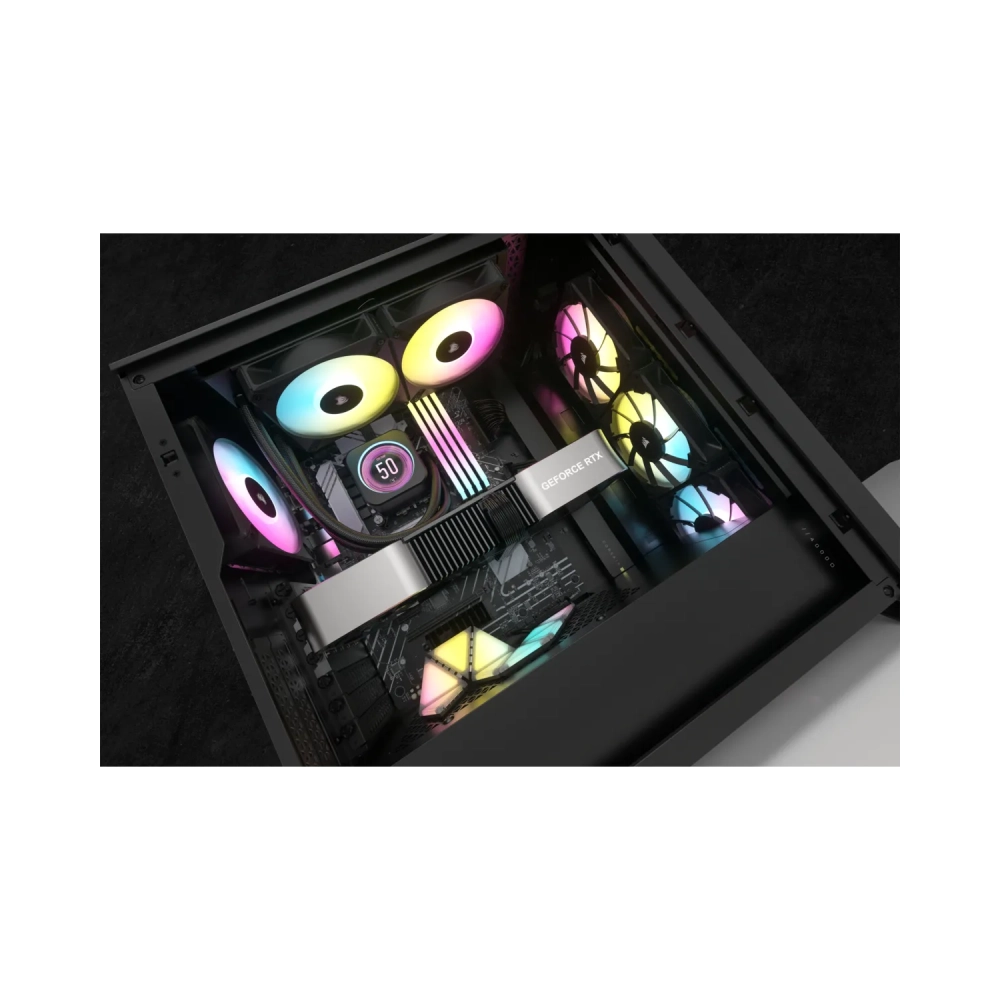 corsair cw 9060074 ww liquid ooling kit 12 cm 550 rpm 2100 rpm 341 db 6557 cfm