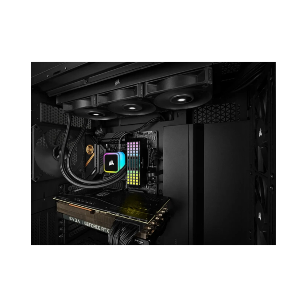 corsair h115i air cooler 19 db 358 db 89 cfm black