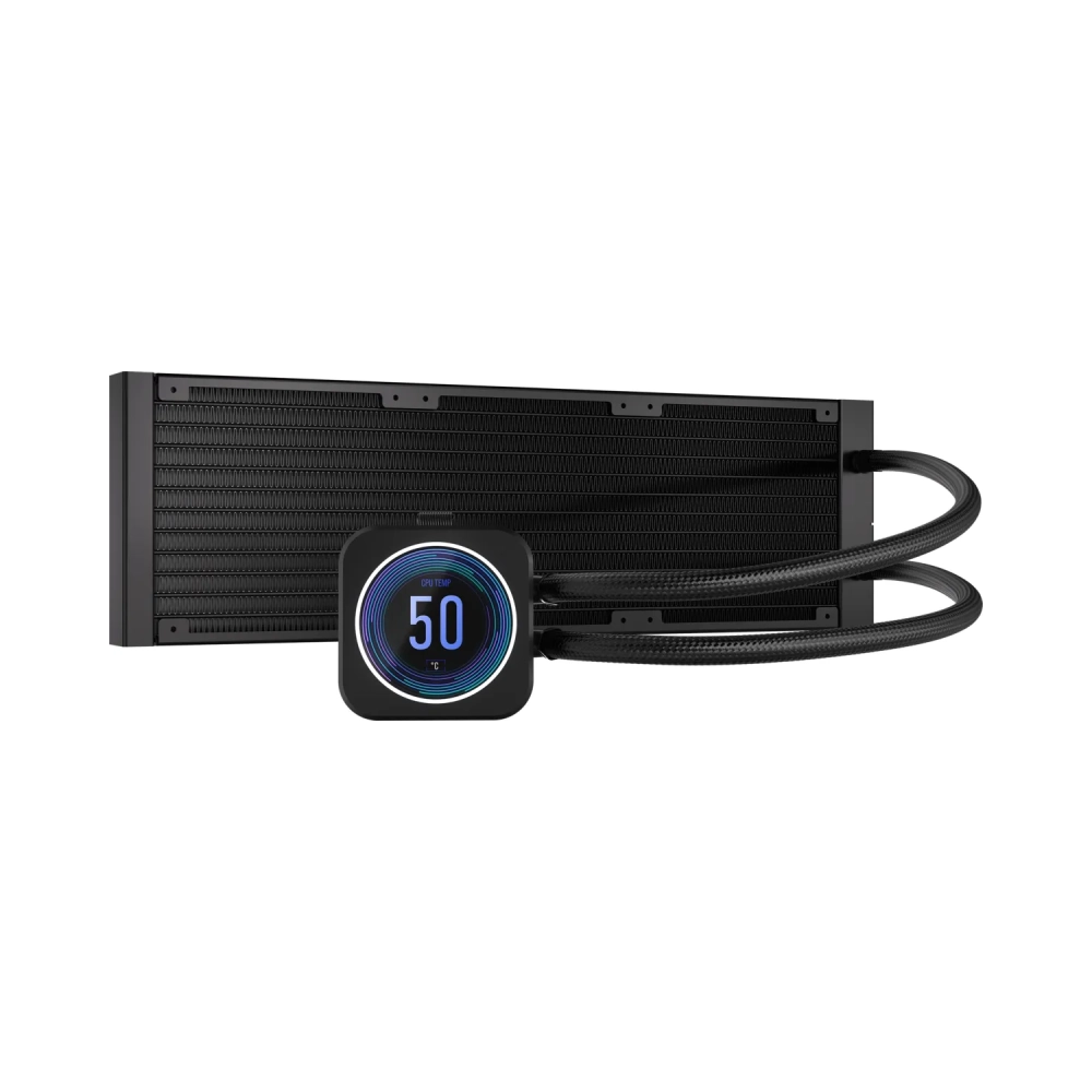 corsair cw 9060075 ww liquid ooling kit 12 cm 550 rpm 2100 rpm 6557 cfm black