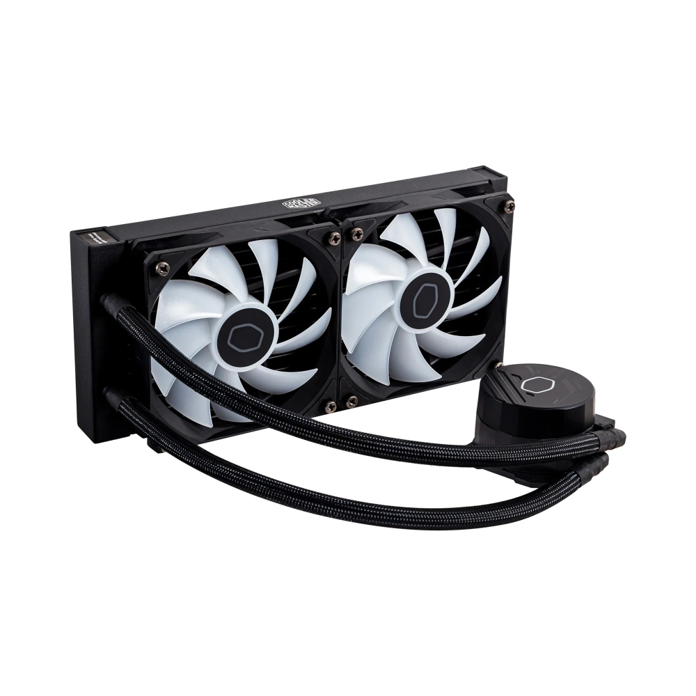 cooler master masterliquid 240l core argb liquid ooling kit 12 cm 650 rpm 1750 rpm 272 db 7193 cfm