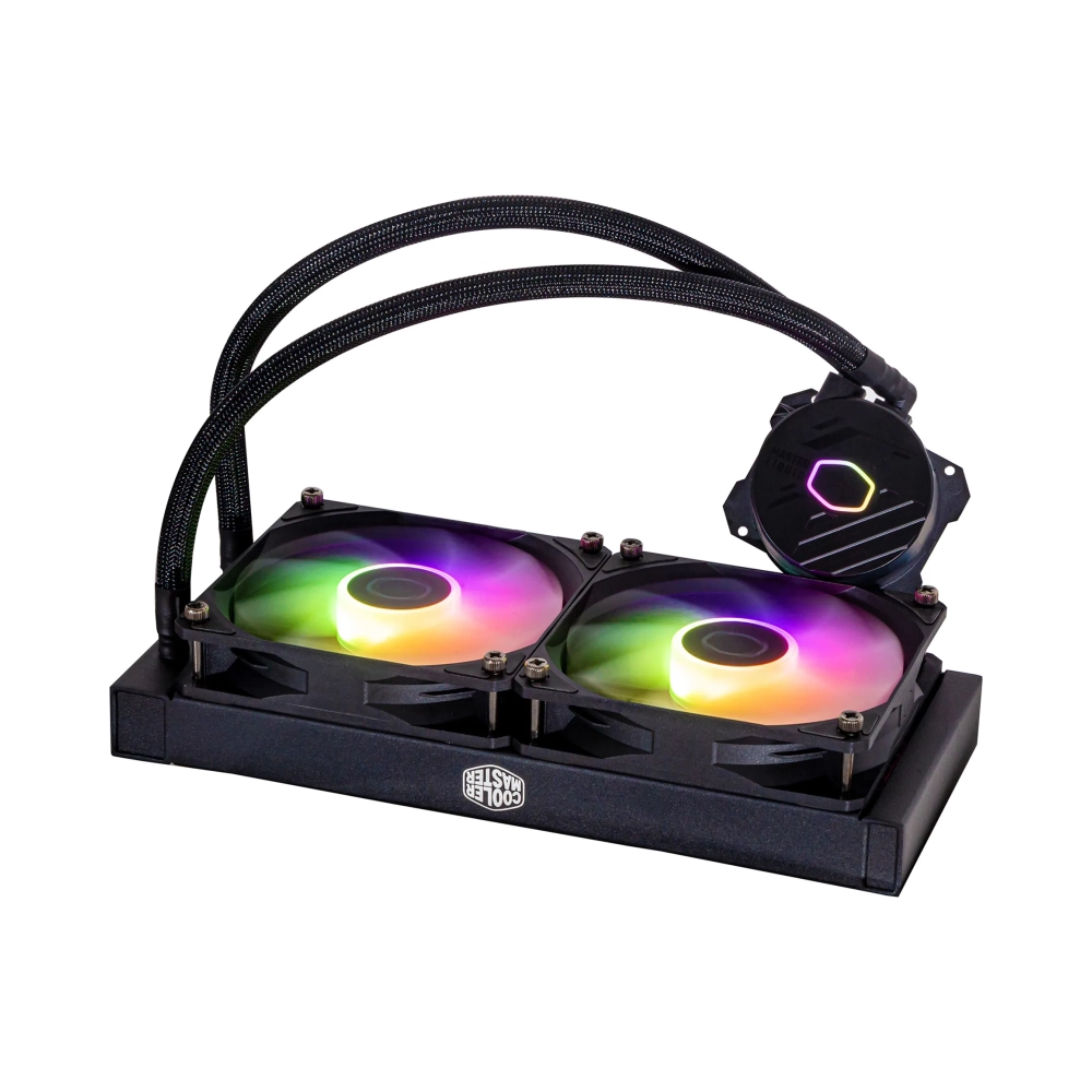 cooler master masterliquid 240l core argb liquid ooling kit 12 cm 650 rpm 1750 rpm 272 db 7193 cfm