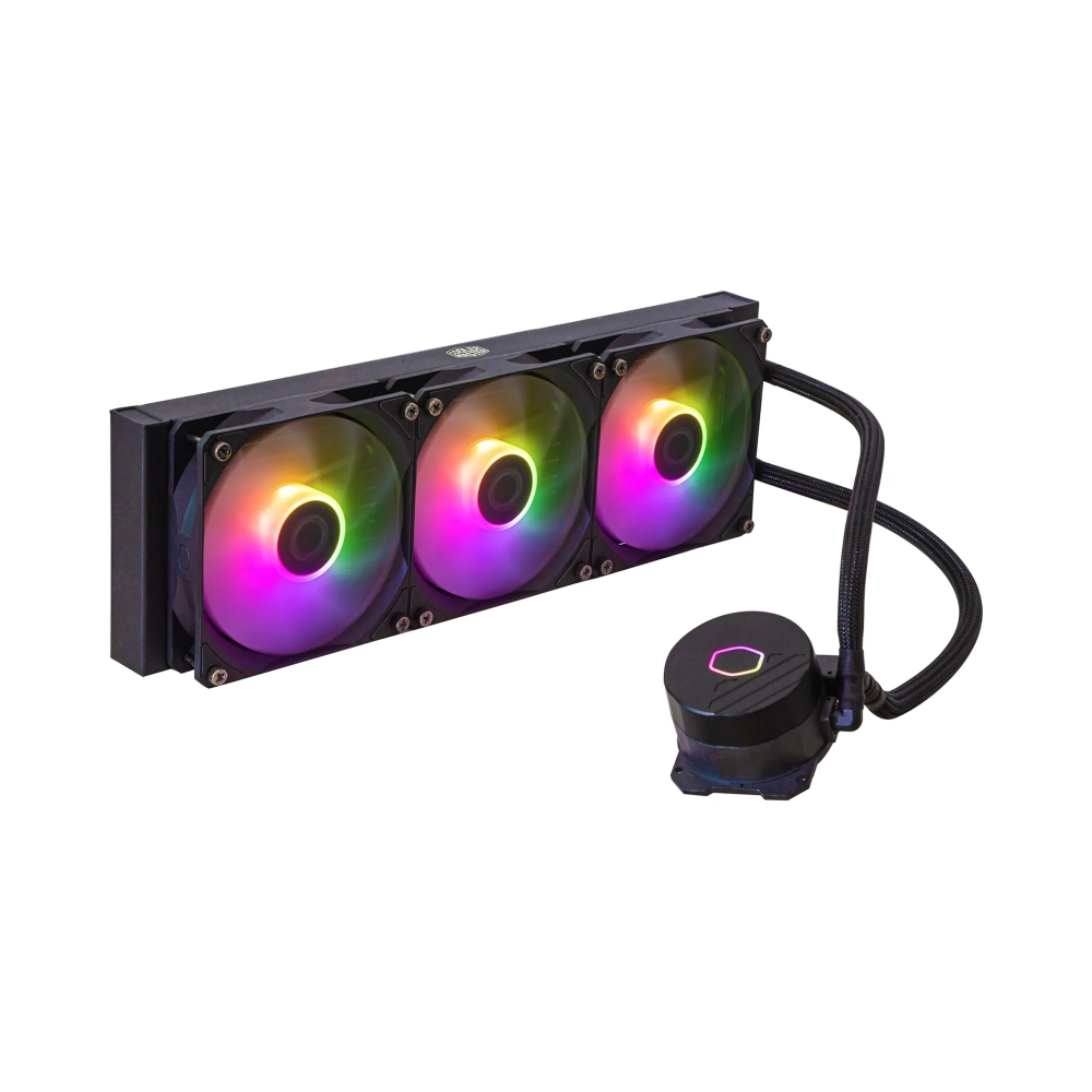 cooler master masterliquid 360l core argb liquid ooling kit 12 cm 650 rpm 1750 rpm 272 db 7193 cfm