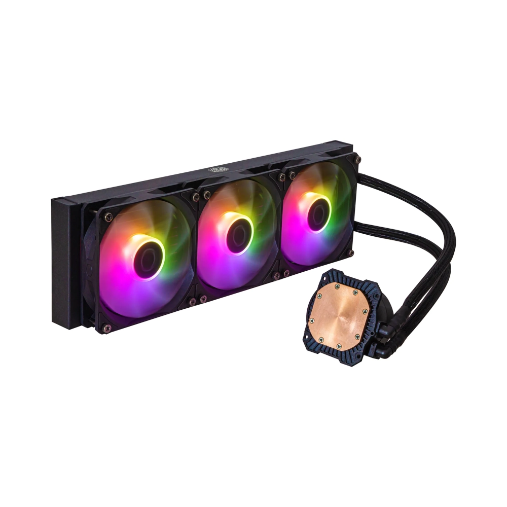 cooler master masterliquid 360l core argb liquid ooling kit 12 cm 650 rpm 1750 rpm 272 db 7193 cfm