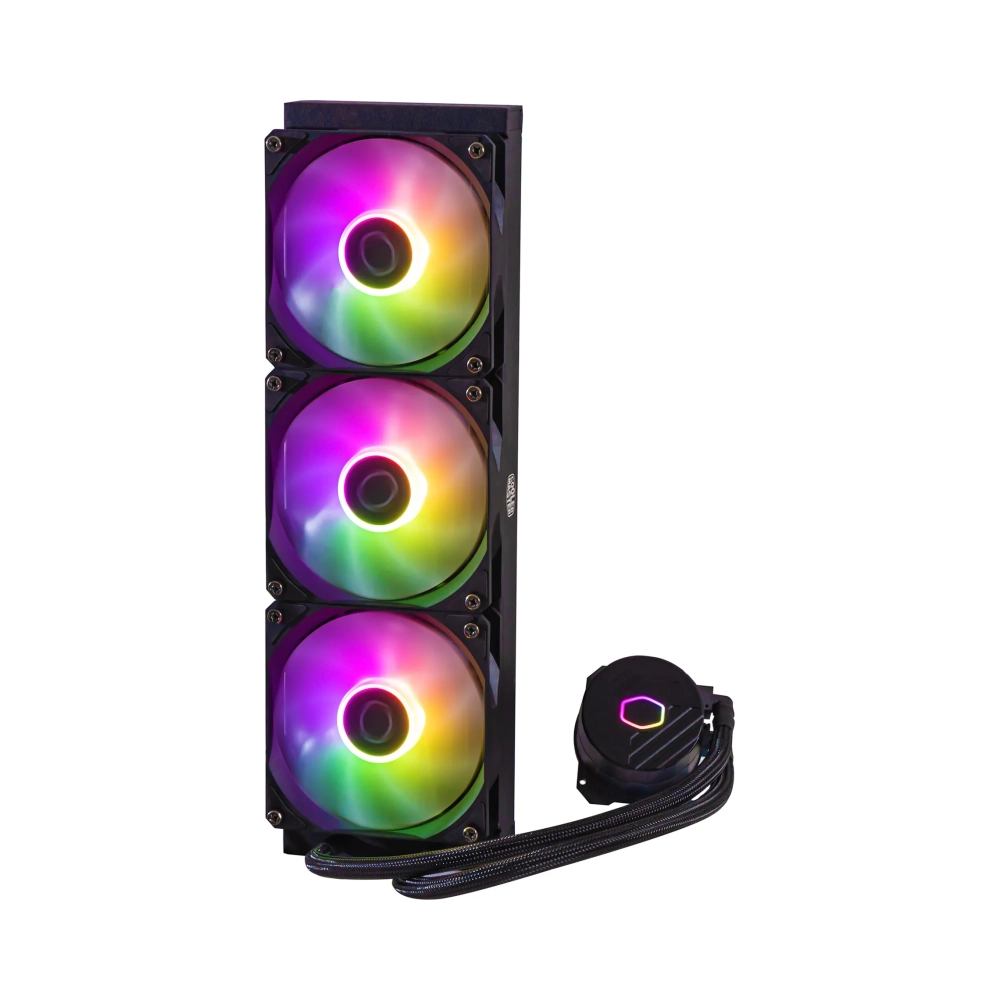 cooler master masterliquid 360l core argb liquid ooling kit 12 cm 650 rpm 1750 rpm 272 db 7193 cfm