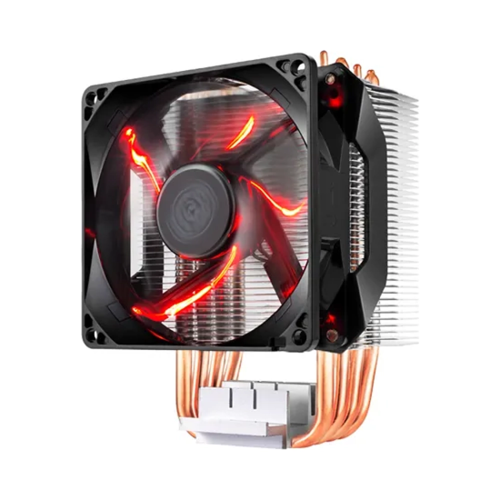 cooler master hyper h410r processor cooler 92 cm lga 1150 socket h3lga 1151 socket h4lga 1155 socket h2lga 1156 socket hlga 775 socket 600 rpm 2000 rpm