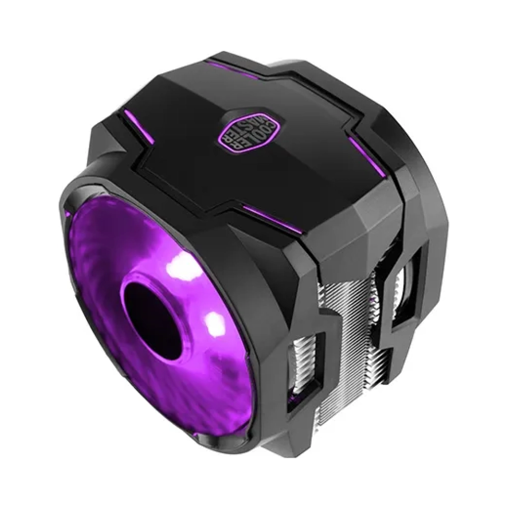 cooler master masterair ma610p processor heatsink 12 cm lga 1150 socket h3lga 1151 socket h4lga 1155 socket h2lga 1156 socket hlga 1366 600 rpm 1800 rpm
