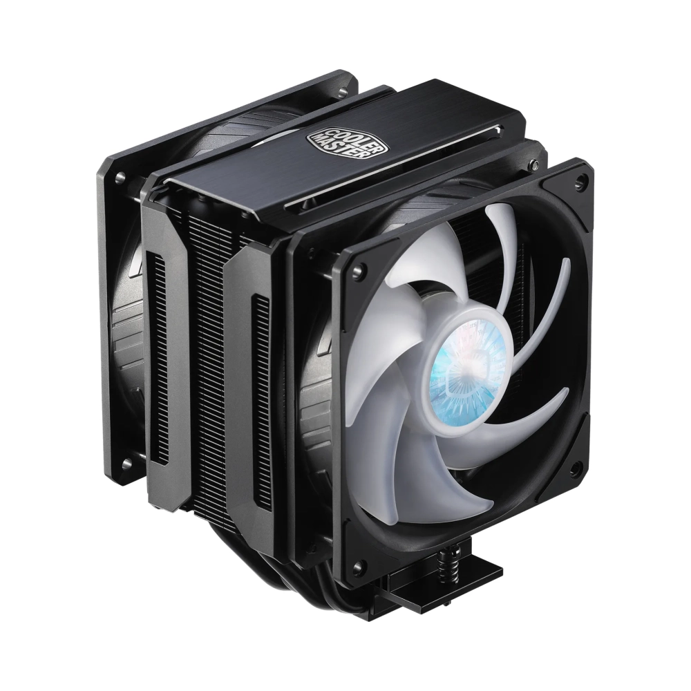 cooler master masterair ma612 stealth argb cooler 12 cm 650 rpm 1800 rpm 27 db 62 cfm