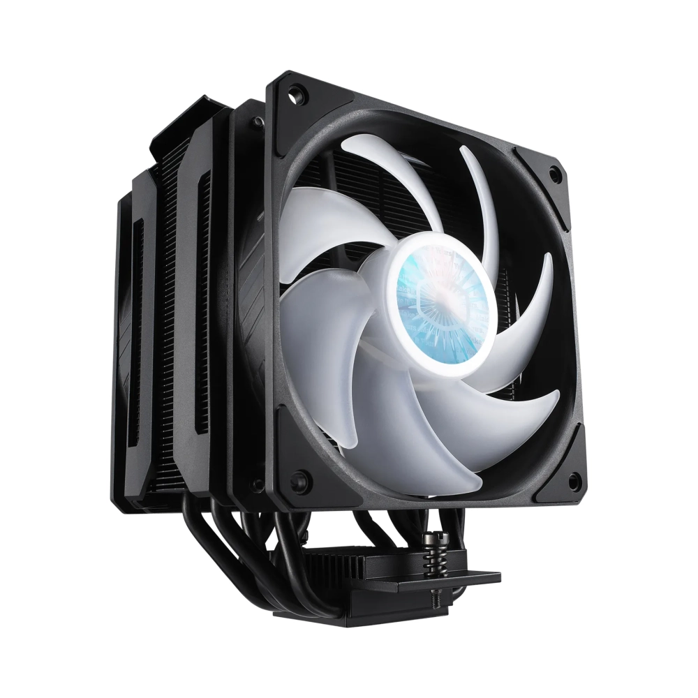 cooler master masterair ma612 stealth argb cooler 12 cm 650 rpm 1800 rpm 27 db 62 cfm